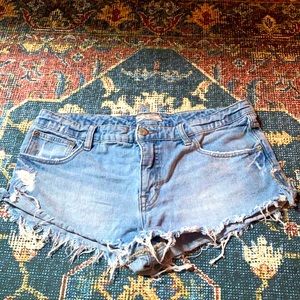 Free People Jean Short